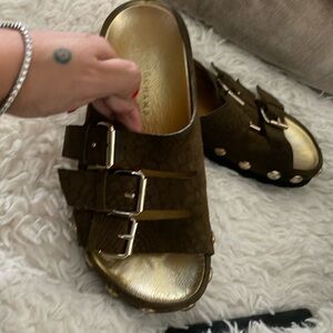 Longchap sandals Birkenstock style style